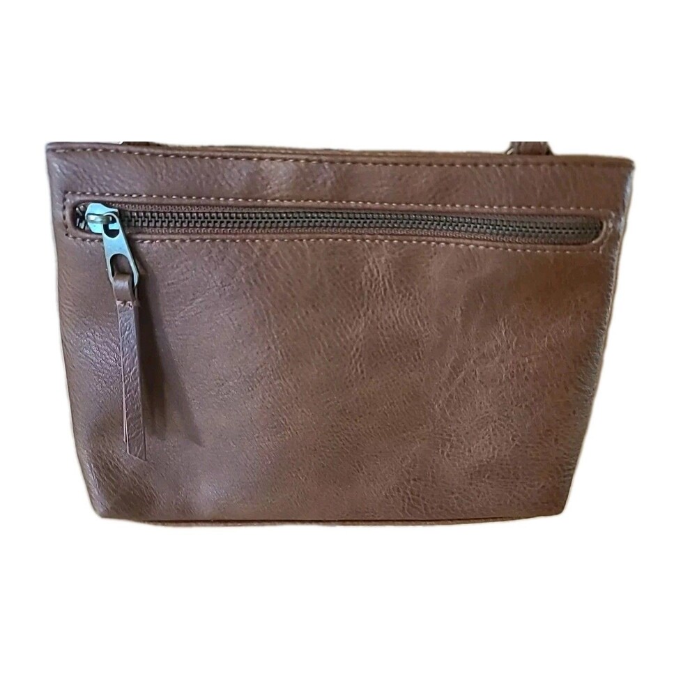 Universal Thread* Zip Closure* Crossbody Purse* Brown* Adjustable Strap*A+
